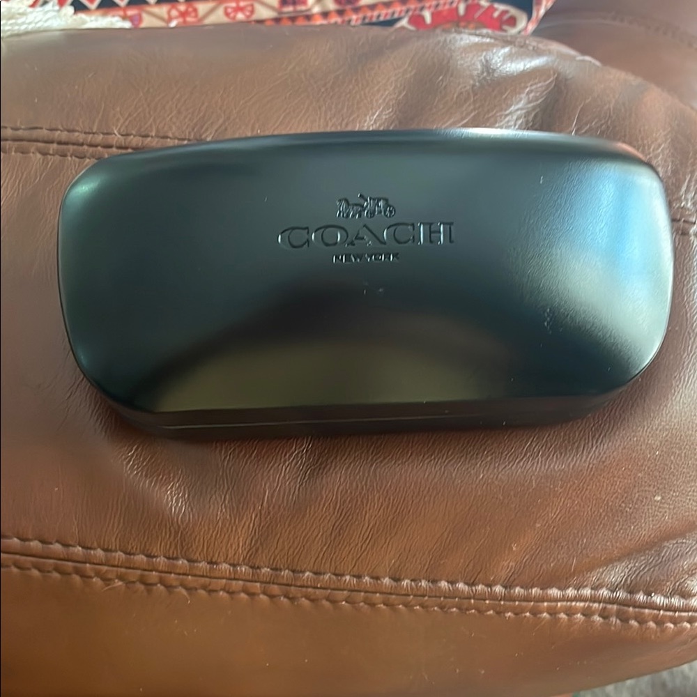 Coach Sleek Black Eyewear Case